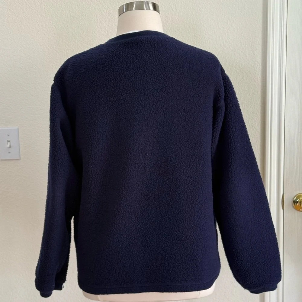 Columbia Dark Blue Fleece Jacket - Picture 3 of 8